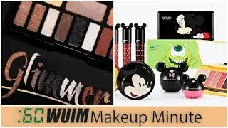 Kat Von D GLIMMER Palette FIRST LOOK! + A NEW Line of Disney Makeup! | Makeup Minute