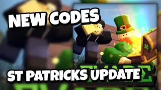 WORKING CODES FOR ST PATRICKS UPDATE IN EVADE! ALL WORKING CODES FOR EVADE ROBLOX