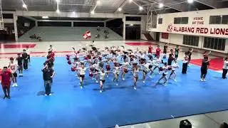 San Beda Go Go Go practice 