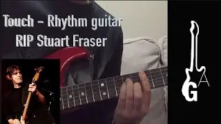 Touch chordal rhythm guitar lesson
