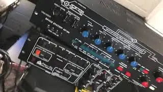 Ursa Major Space Station SST-282 delay / reverb on Emu SP-1200 MikeSynth