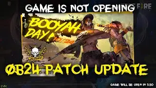 Free Fire Live Hindi [FF Live] - Game is Not Opening Ob24 Patch Update!!