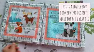 Baby Book Sewing Project - Soft Book Project