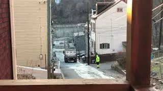 Stuck Salt Truck