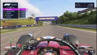[full on board]Charles Leclerc's Hungarian GP