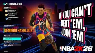 DEMIGOD HASHLOCK/GUARD is UNSTOPPABLE on NBA2K26 - BEST SHOOTING GUARD