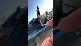 Installing registration letters on your Jetski