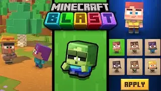 Minecraft Blast анонсирован! Новая бесплатная игра от Mojang + первый геймплей