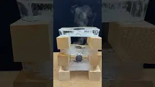 1000℃ Hot Metal Ball VS Ice 🧊#HotBall #Experiment #Relaxation