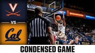 Virginia vs. Cal Condensed Game | 2024-25 ACC Men's Basketball