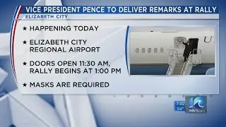 Vice President Mike Pence to visit Elizabeth City on the last day of early voting