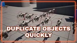 UE5: Build a Tool to Duplicate Objects Side by Side