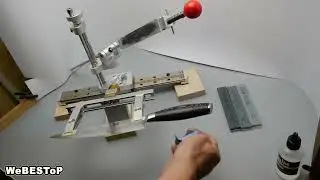 Камень для заточки ножей KosiM Pro Oil  8000 Grit | Как правильно точить ножи точилкой для ножей.