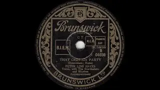 Peter Lind Hayes - That Certain Party