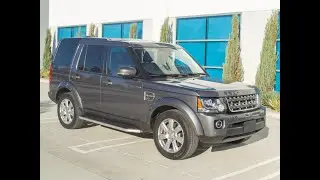 SOLD 2016 Corris Gray Metallic Land Rover LR4 HSE for sale by Corvette Mike