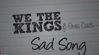 We The Kings - Sad Song ft. Elena Coats (Acapella)