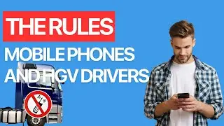 FREE Toolbox Talks for Lorry Drivers - Mobile phones and HGV Drivers