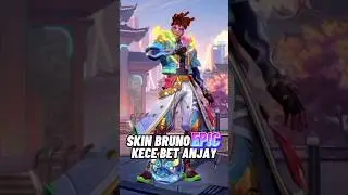 akhirnya bruno dapet skin epic yang kece banget anjay #mlbb