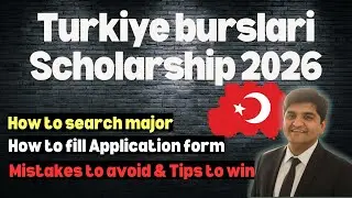 Turkiye burslari Scholarship 2026 for Bachelors, MS, PhD