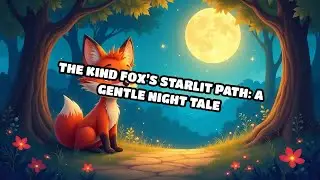The Kind Fox&rsquo;s Starlit Path: A Gentle Night Tale