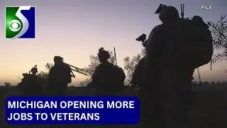 Michigan opening thousands of jobs to military veterans