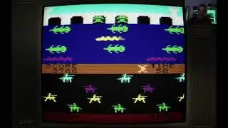 Princess and Frog - (1982 - Commodore VIC-20) // A Frogger clone for the youngest member of the f...