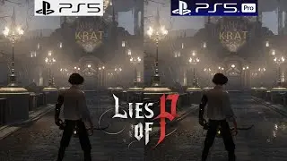 Lies of P PS5 vs PS5 Pro - Graphics Comparison - Framerate - 4K - Loading Times