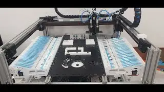 Custom SMT Pick-and-Place(OPENPNP) machine using a CoreXY kinematic system