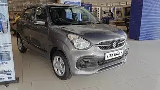 Maruti Suzuki Celerio Presence | Walk Around | Looks | Metallic Silky Silver Colour Car 