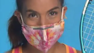 Ads for Facebook and Instagram.  Face masks. Blue yellow