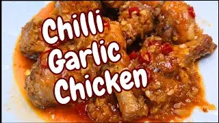 CHILLI GARLIC CHICKEN RECIPE WITH SPRITE #garlicchickenrecipe #spicyrecipe #chicken