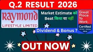 raymond lifestyle q2 results 2026 ll raymond lifestyle q2 results today ll raymond lifestyle