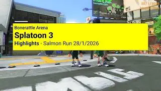 Splatoon 3: Highlights - Salmon Run 28/1/2026