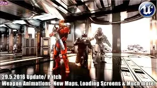 UE4 - My ThirdPerson Shooter Patch 29.5.2016 - Weapon Animations, New Maps & More!