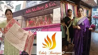 গড়িয়াহাট Adi Akshoy & Co. তে পূজোর shopping 🛍️ #dailyvlog #bengalivlog 
