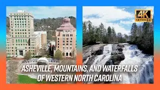 Exploring Asheville North Carolina✨ The Mountains and Waterfalls in 4K
