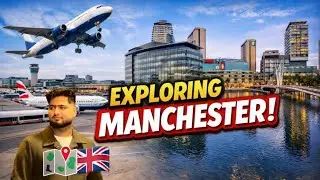 Exploring Manchester 🇬🇧 | Airport Planes ✈️ MediaCity UK | UK Travel Vlog