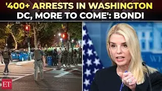 ‘Nearly 400 arrested’: Bondi makes stunning revelation on Trump’s DC crime crackdown, ‘more to come’