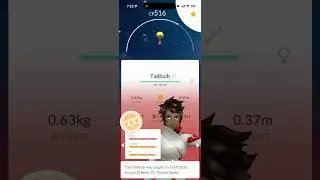✨I ALMOST Got a SHUNDO TADBULB in Pokemon Go, SO CLOSE!✨ #shorts #pokemon
