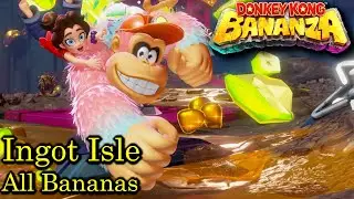 Donkey Kong Bananza - Ingot Isle All Banana Locations [Guide]