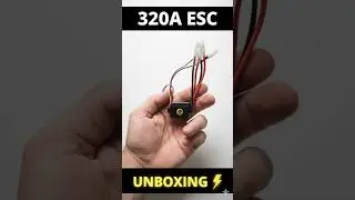 320A High Voltage Brushed ESC Unboxing ⚡ | MERISHOPP RC ESC for 1:10 & 1:12 Cars #shorts