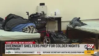 Harrisburg shelters prepare for more people as temperature drops