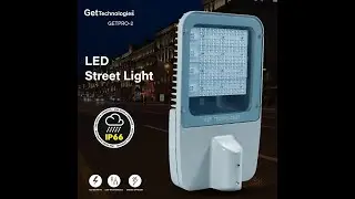LED Street Light &ndash; GETPRO-2 | 120W High-Performance Outdoor Luminaire | Get Technologies