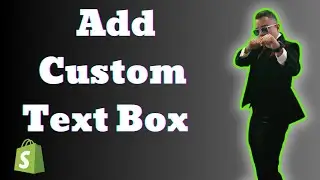 How To Add Custom Text Box For Product Customization In Shopify Cart Page 2025
