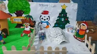 Model on different Types of Seasons, #project #3d #model #season #evs #science #diycrafts 