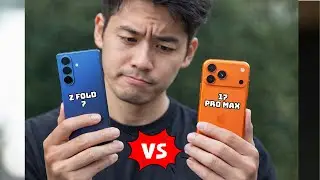 SAMSUNG GALAXY Z FOLD 7 VS IPHONE 17 PRO MAX