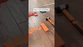 Part 2- Do it yourself flooring.  #DIY #fyp #remodel #fixerupper