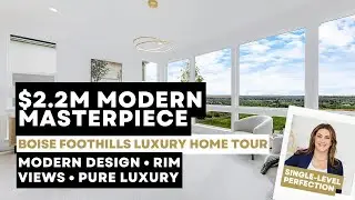 Inside a $2.2M Dream Home with Epic Boise Mountain Views