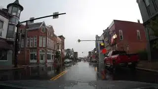 Driving through Ashland, Ohio