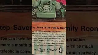 Northern Electric Ad - Chatelaine - June 1965